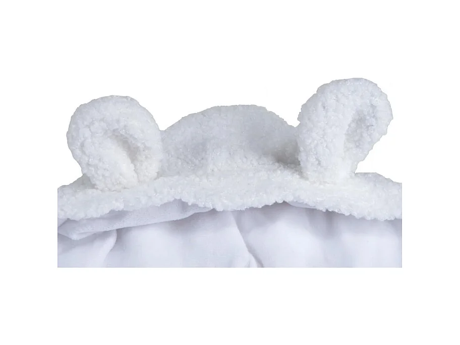 Veste Doudou pour Chien "Wooly" 30cm Écru