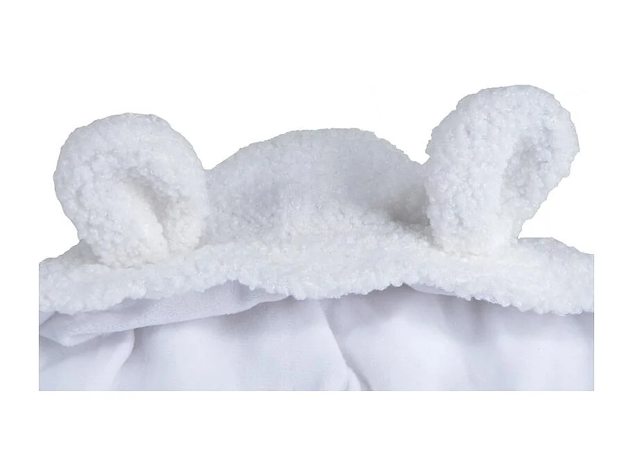 Veste Doudou pour Chien "Wooly" 30cm Écru