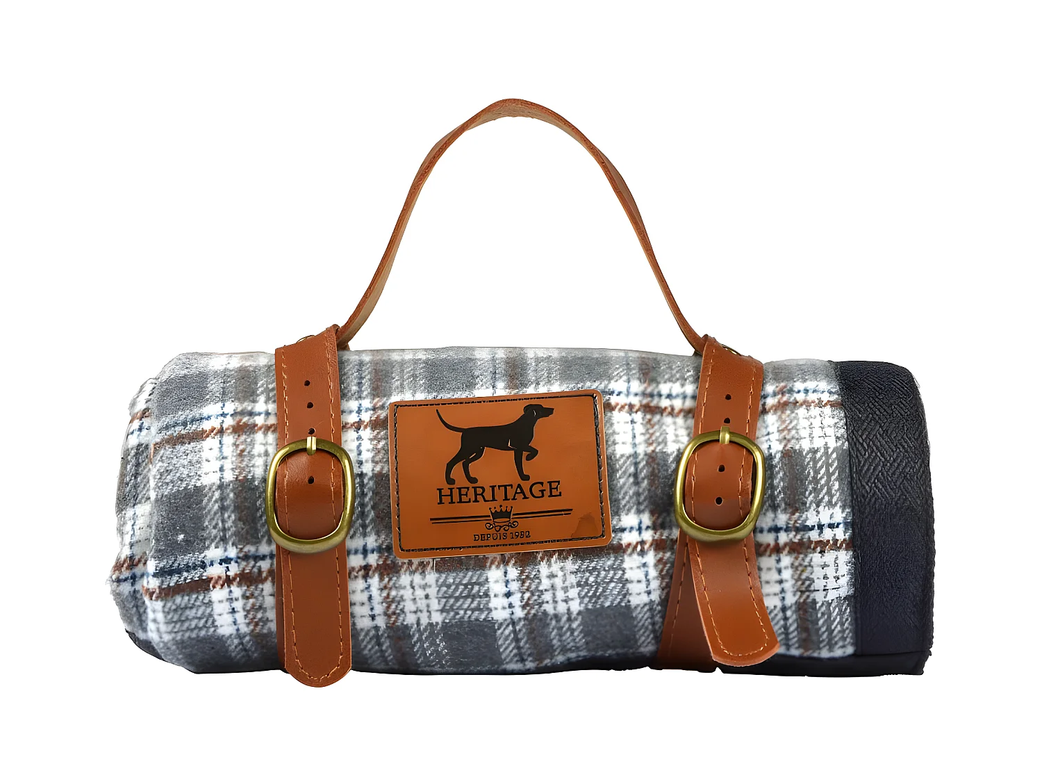 Plaid pour Chien & Chat "Héritage" 50x70cm Gris