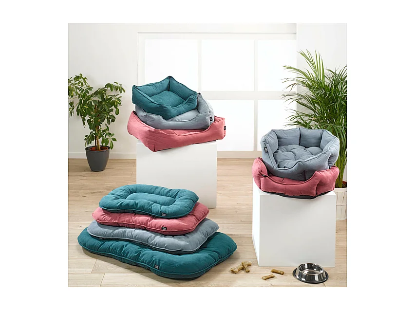 Coussin pour Chien & Chat "Softy" 77cm Gris