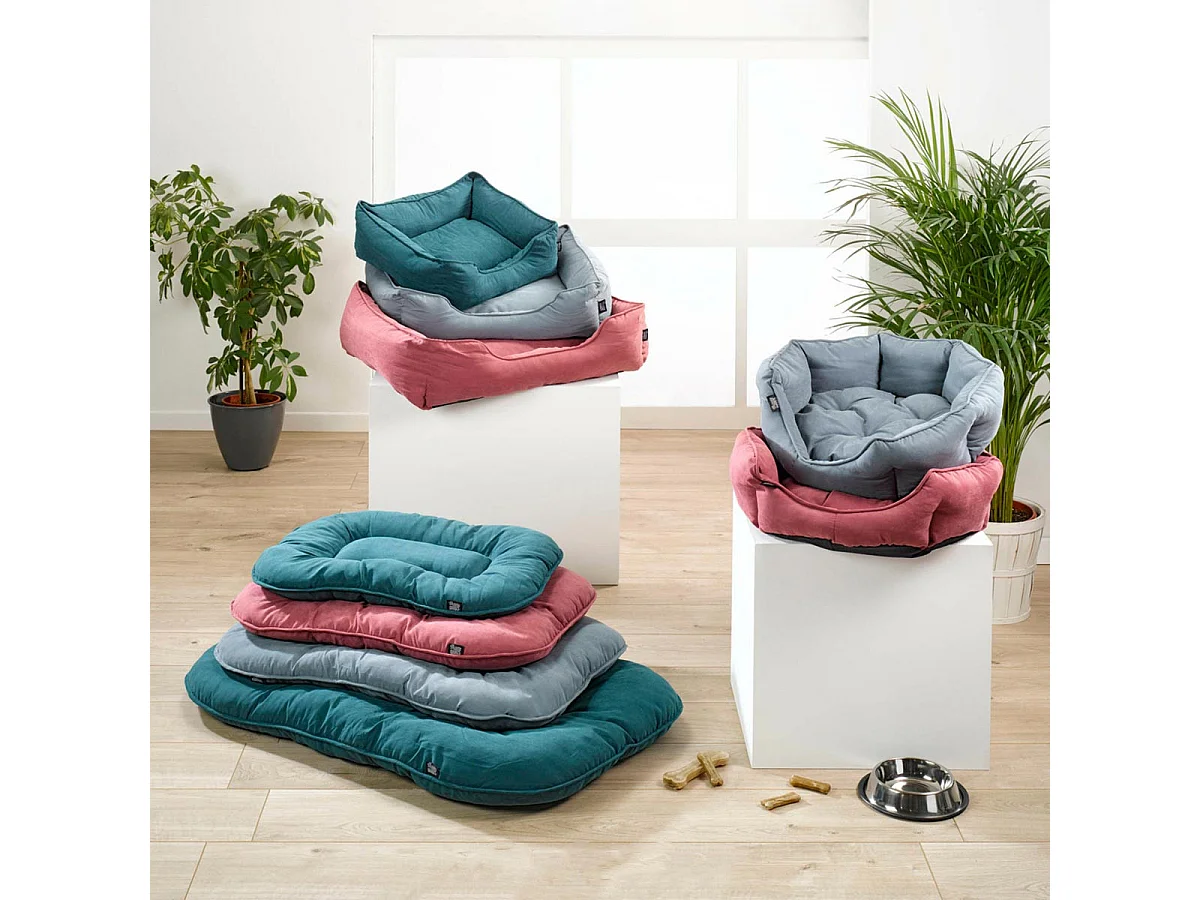 Coussin pour Chien & Chat "Softy" 61cm Émeraude