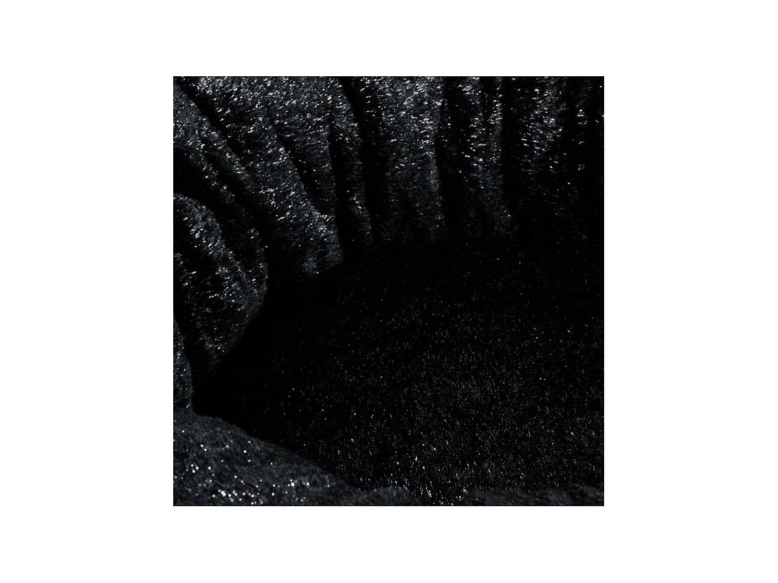 Coussin pour Chien & Chat "Paillettes" 55cm Noir