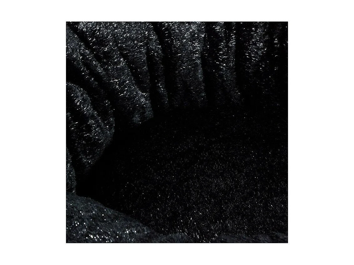 Coussin pour Chien & Chat "Paillettes" 55cm Noir