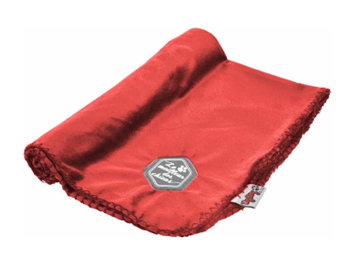 Plaid Polaire pour Chien "Patchy" 100cm Bordeaux