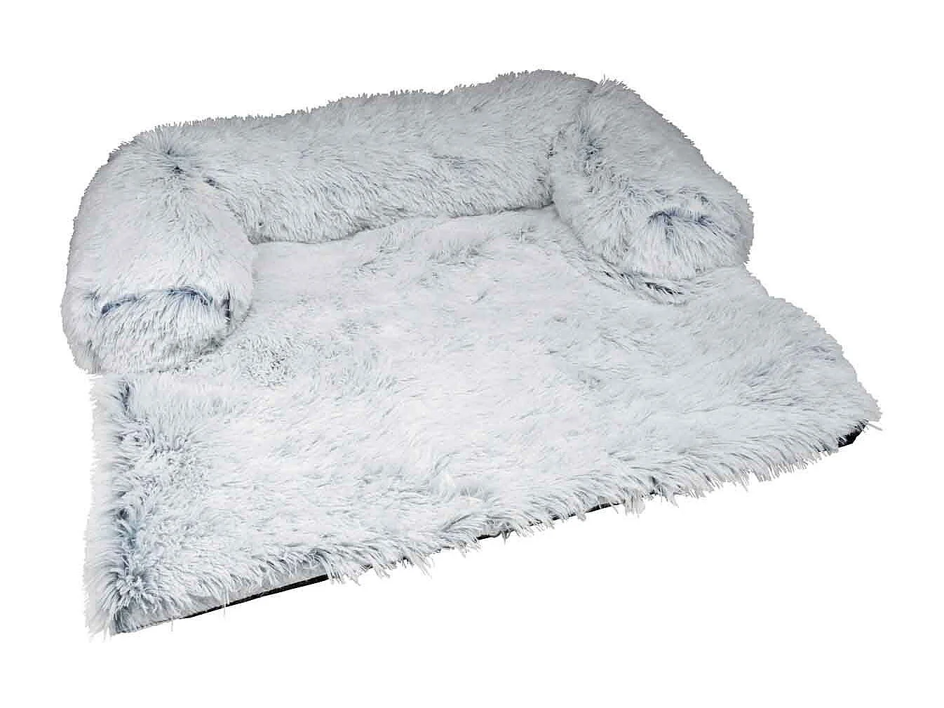 Protège Canapé & Traversin "Fluffy" 120cm Blanc Chiné