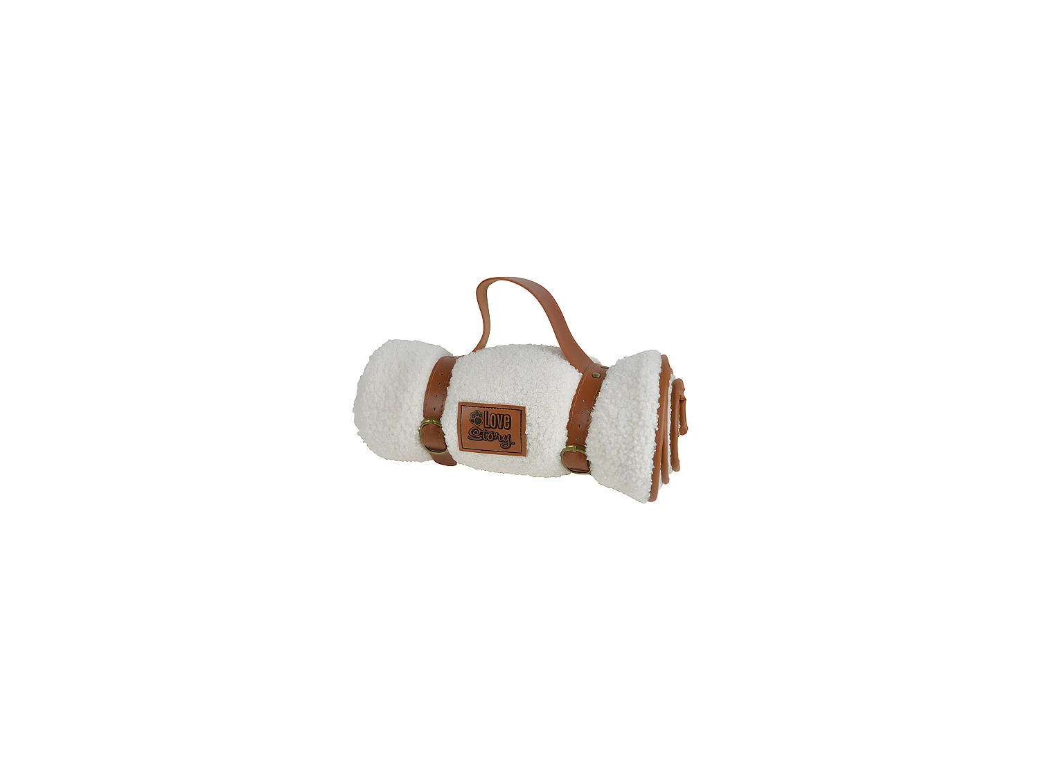 Plaid pour Chien & Chat "Wooly" 50x70cm Écru