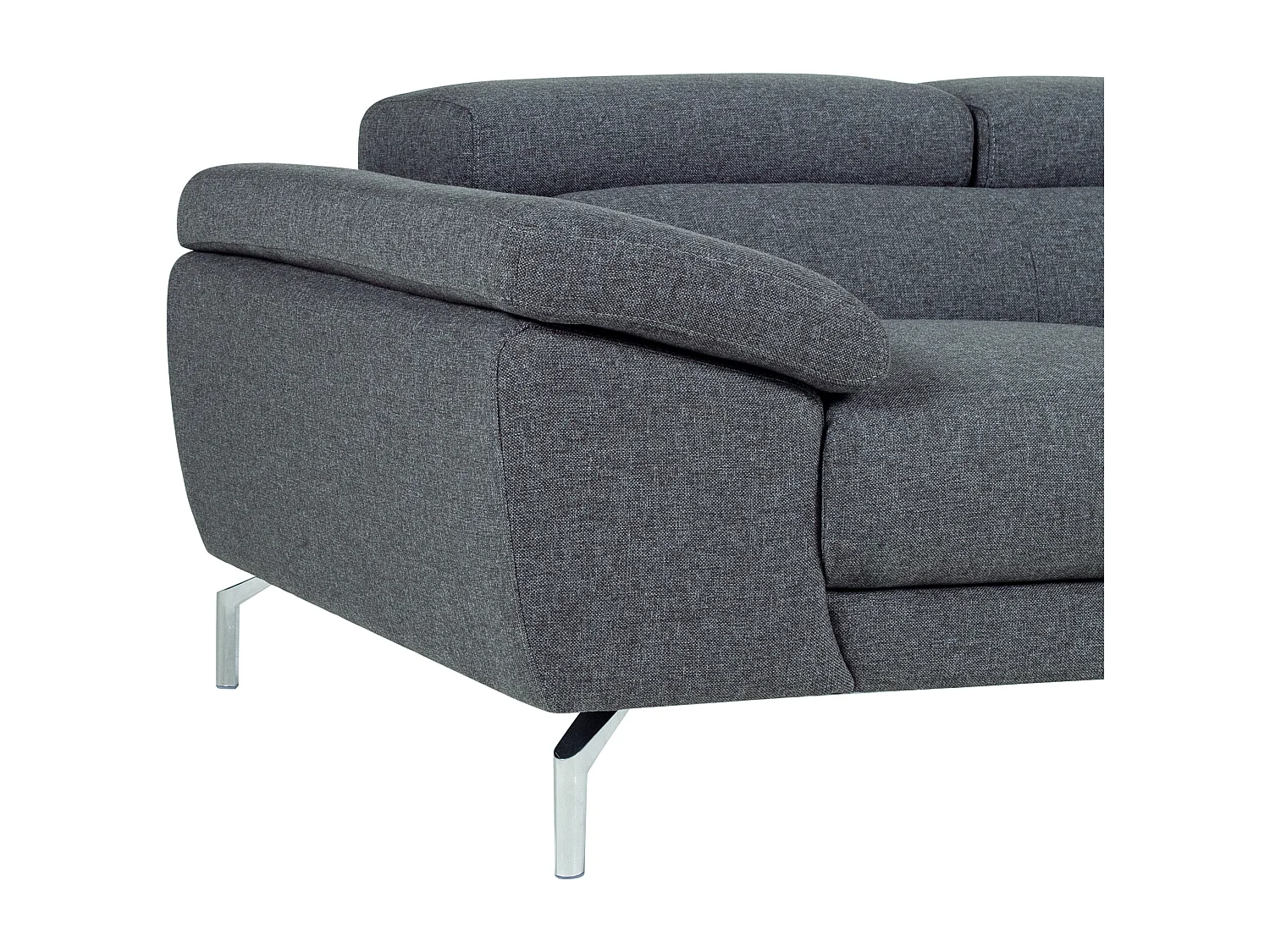 Canapé 2 places en tissu GRETEL - Gris