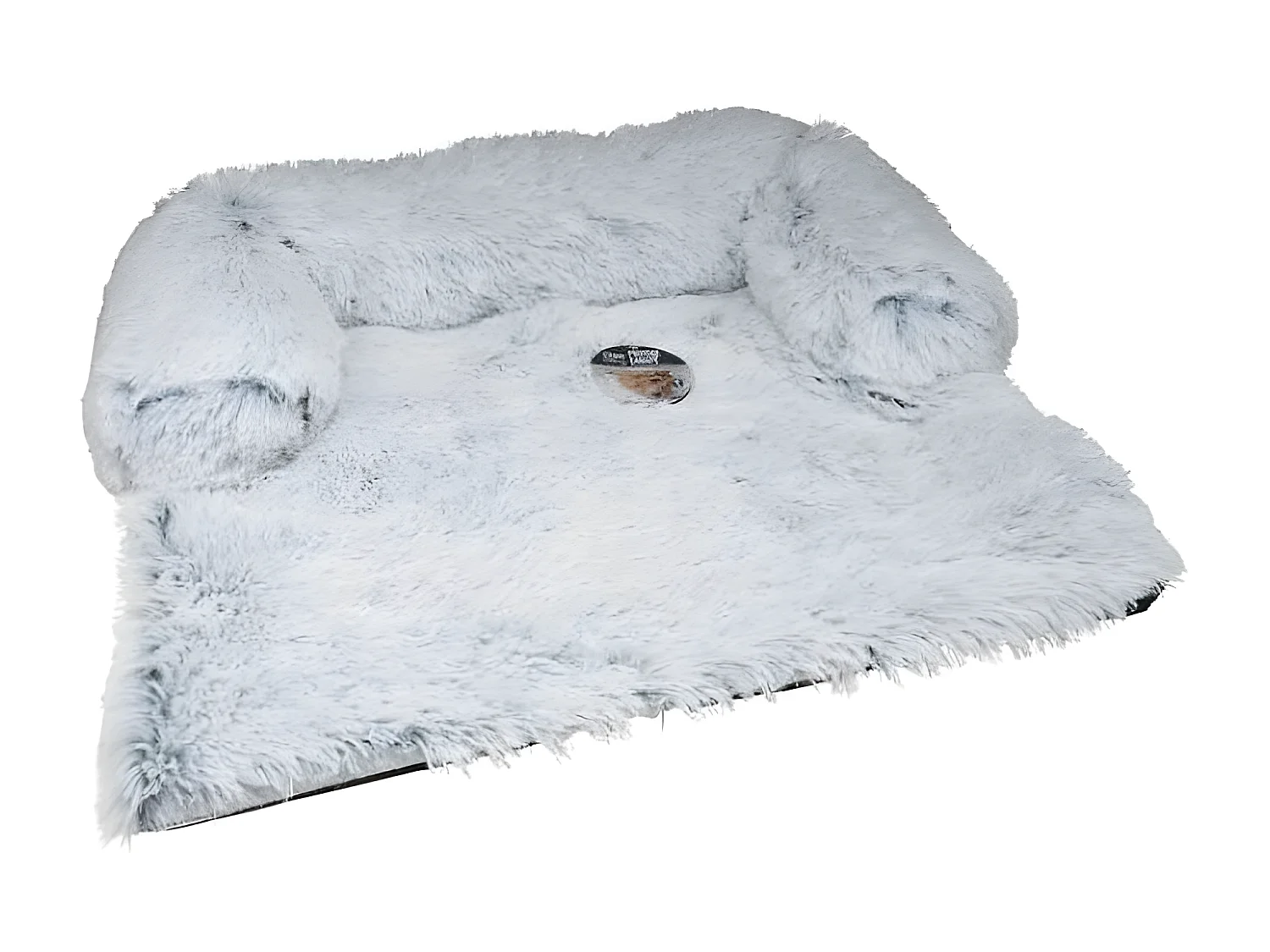 Protège Canapé & Traversin "Fluffy" 100cm Blanc Chiné