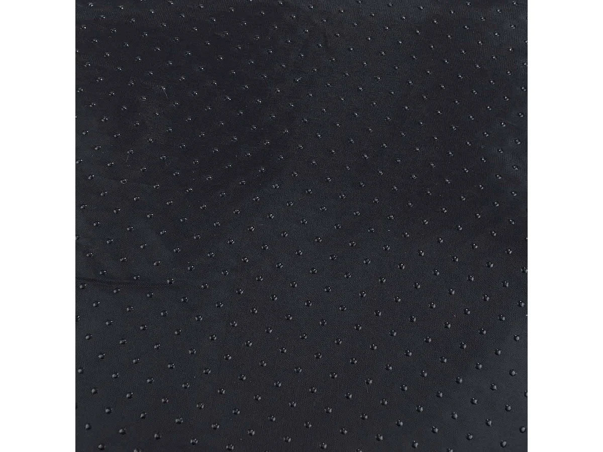 Coussin Rond pour Chien & Chat "Fluffy" 55cm Blanc Chiné