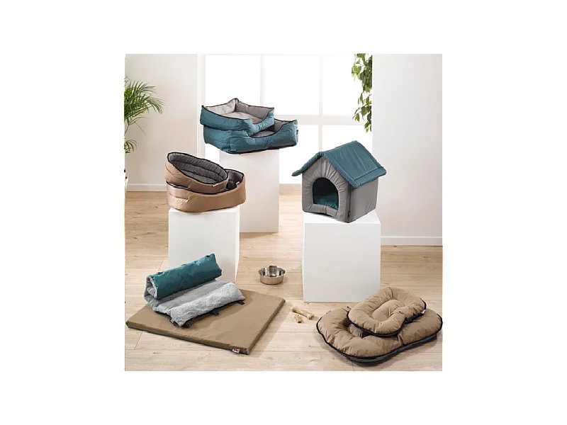 Coussin pour Chien & Chat "Essentiel" 45cm Émeraude