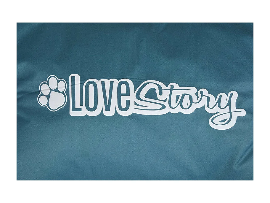 Coussin pour Chien "Forme Os Good Dog" 100cm Émeraude