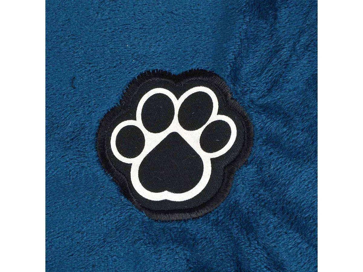 Coussin pour Chien & Chat "Patchy" 117cm Émeraude & Charbon
