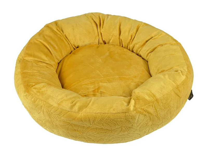 Coussin pour Chien & Chat "Boho" 50cm Moutarde