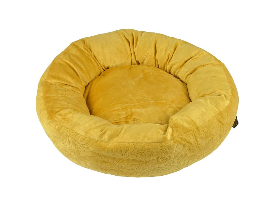 Coussin pour Chien & Chat "Boho" 50cm Moutarde