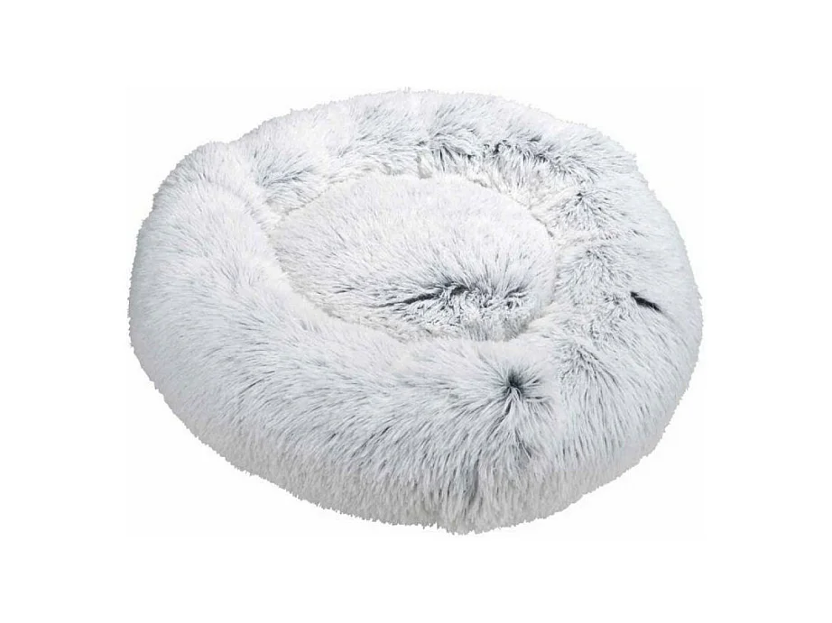 Coussin pour Chien & Chat "Fluffy" 95cm Blanc Chiné