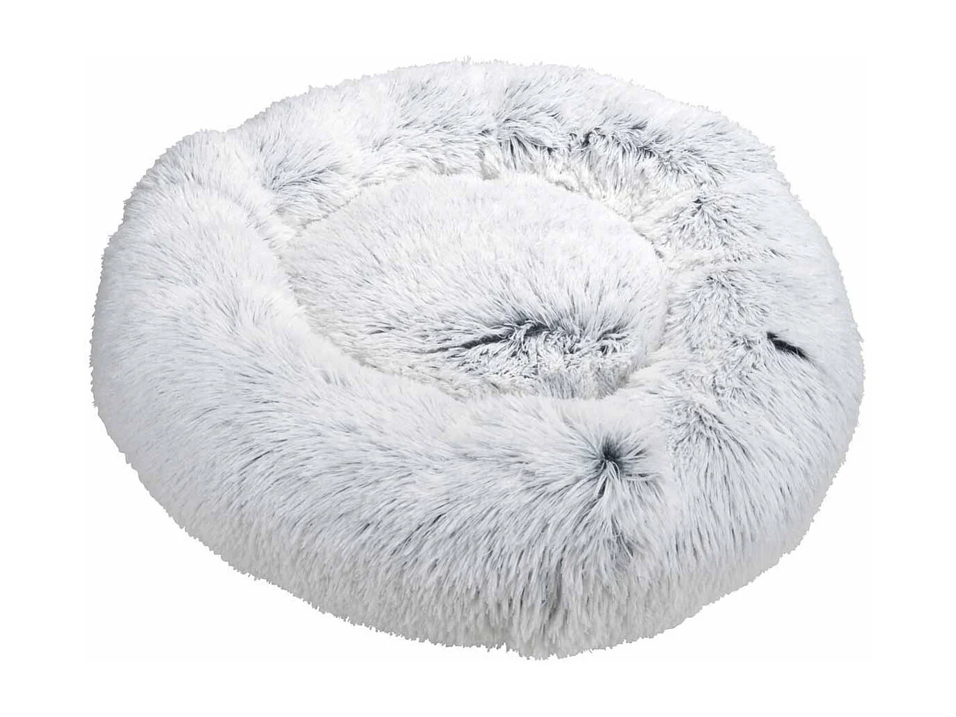 Coussin pour Chien & Chat "Fluffy" 95cm Blanc Chiné