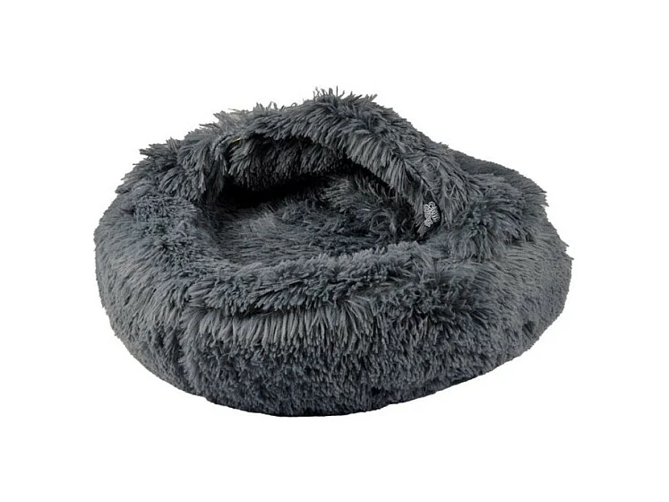 Coussin pour Chien & Chat "Fluffy" 55cm Anthracite