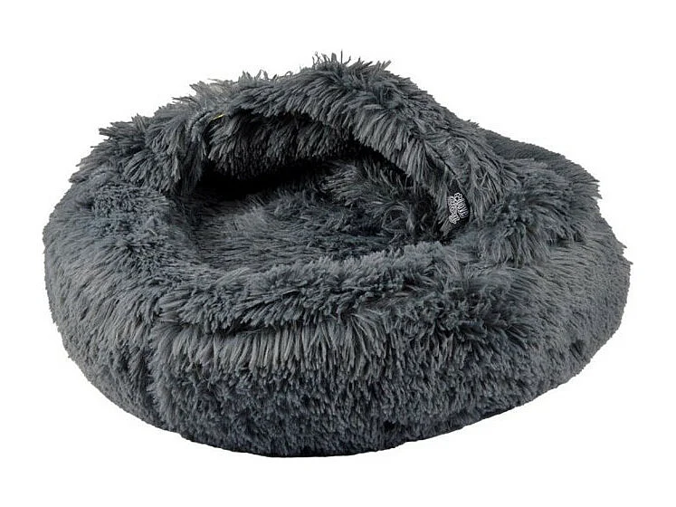 Coussin pour Chien & Chat "Fluffy" 55cm Anthracite