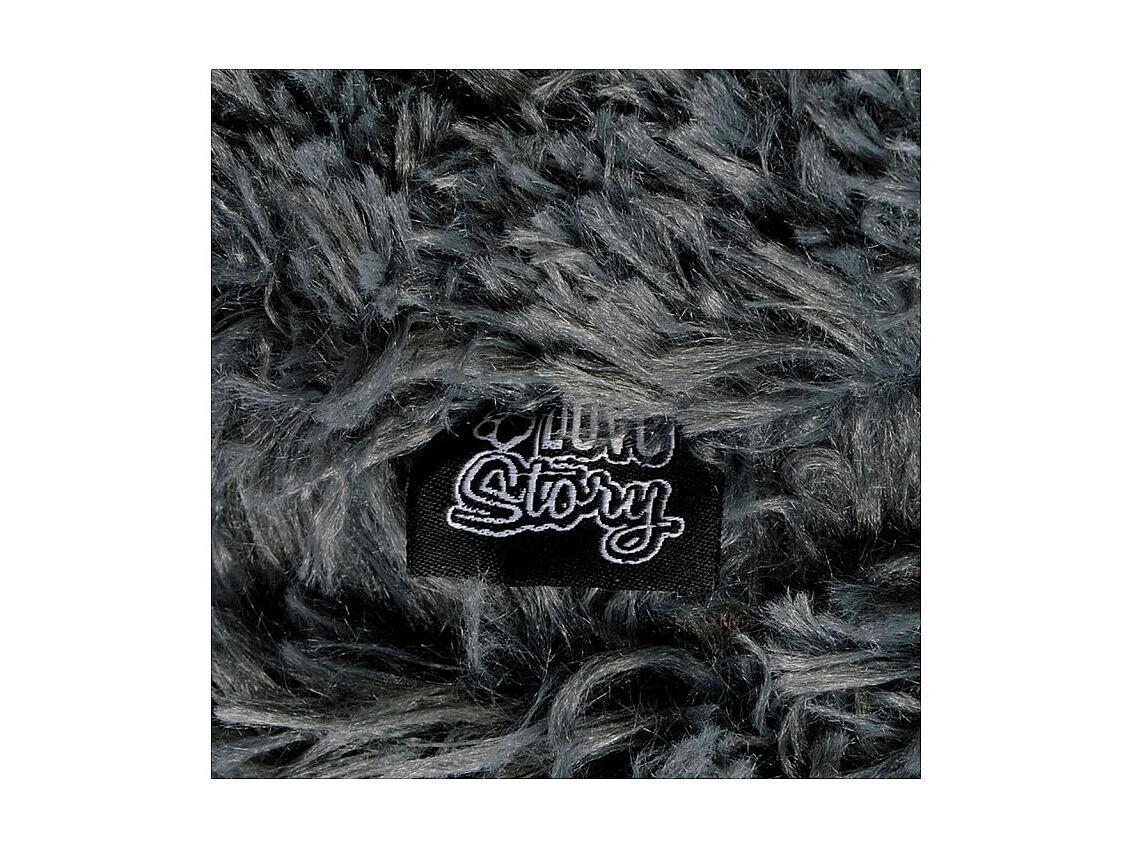 Coussin pour Chien & Chat "Fluffy" 55cm Anthracite