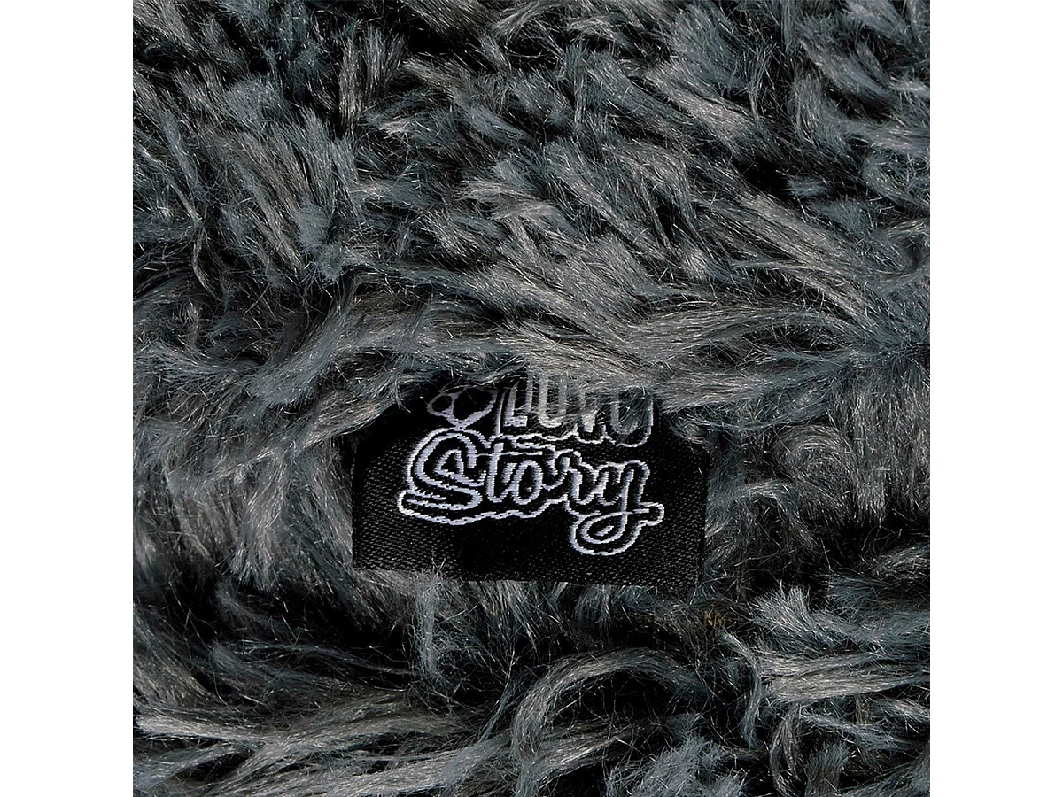 Coussin pour Chien & Chat "Fluffy" 55cm Anthracite