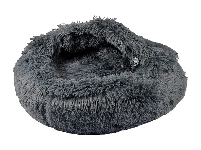 Coussin pour Chien & Chat "Fluffy" 55cm Anthracite