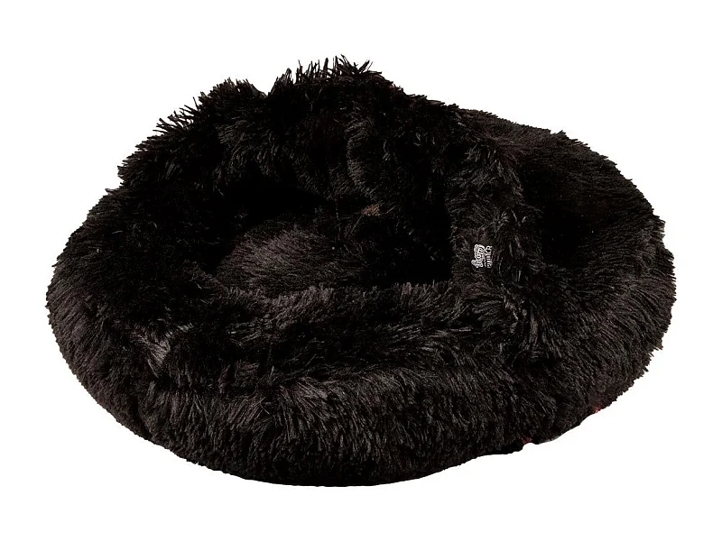 Coussin pour Chien & Chat "Fluffy" 55cm Noir