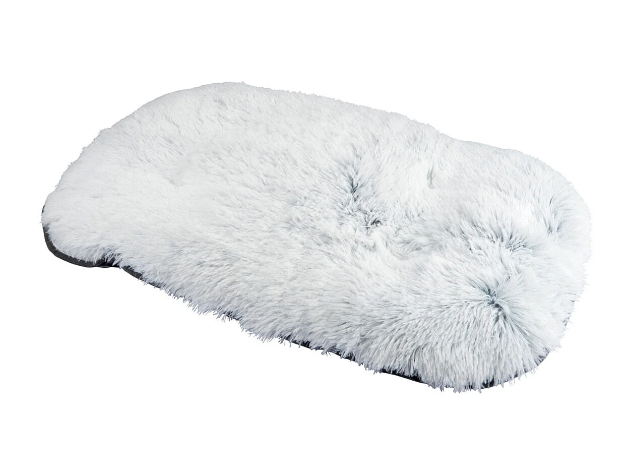 Coussin pour Chien & Chat "Fluffy" 77cm Blanc Chiné