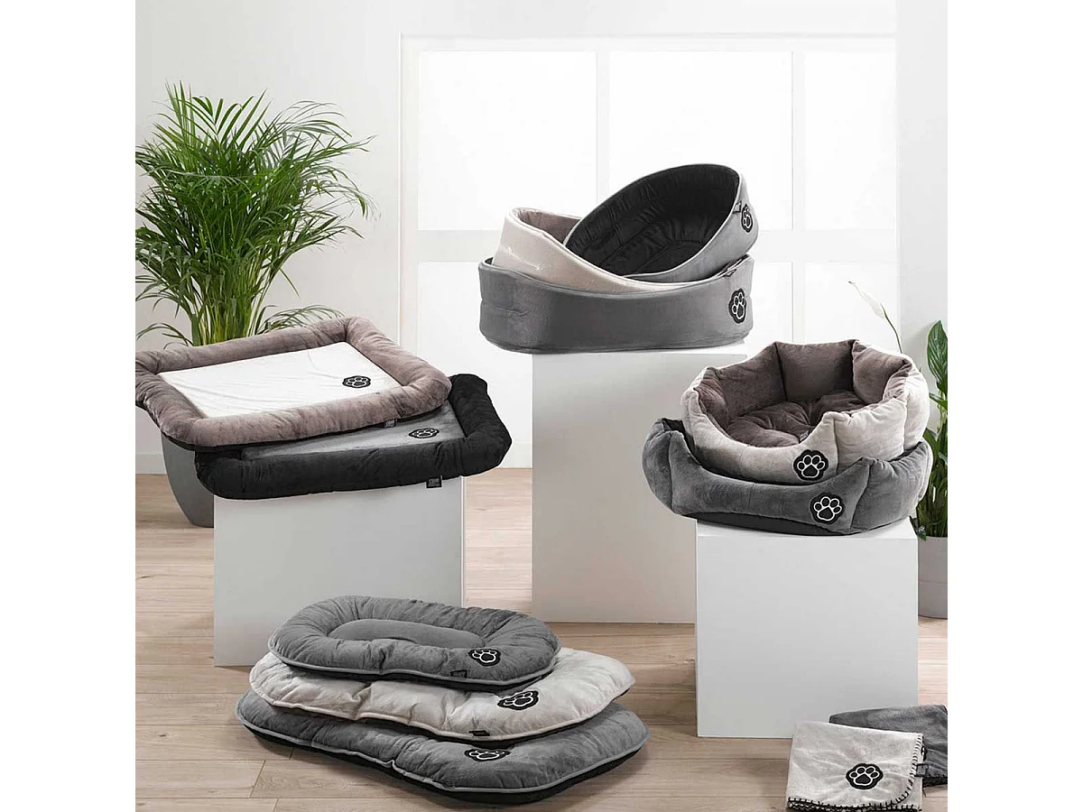 Coussin pour Chien & Chat "Patchy" 107cm Beige