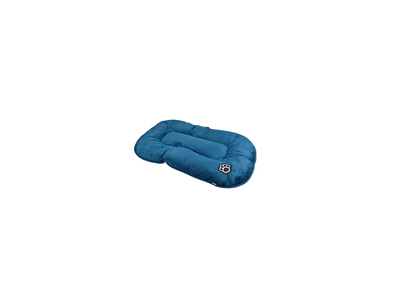 Coussin pour Chien & Chat "Patchy" 107cm Émeraude & Charbon