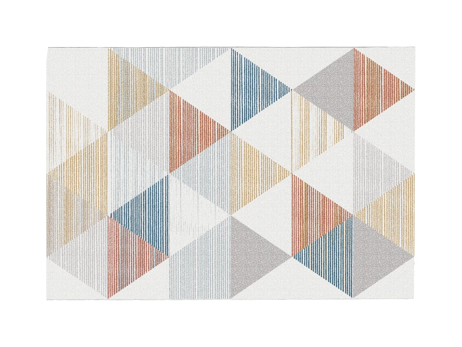 Geometrisk teppe - 160 x 230 cm - Flerfarget - GEOMIA