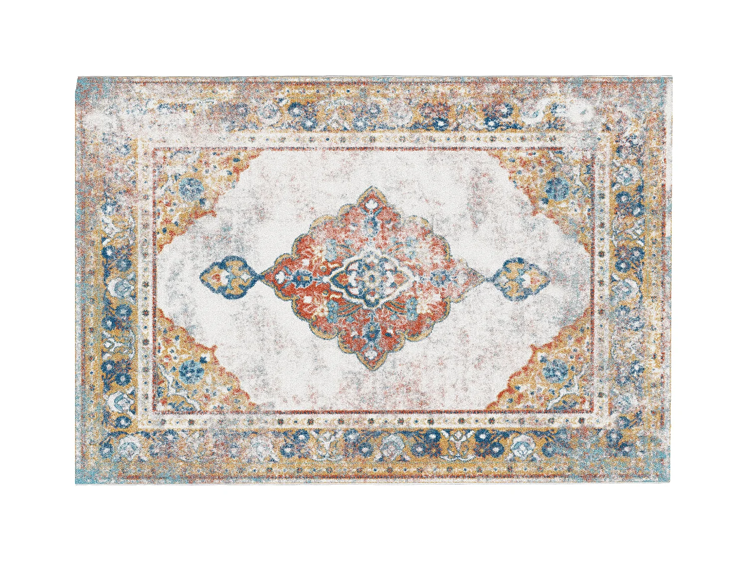 Oosters vintage-tapijt - 160 x 230 cm - Meerdere kleuren - AKLIM