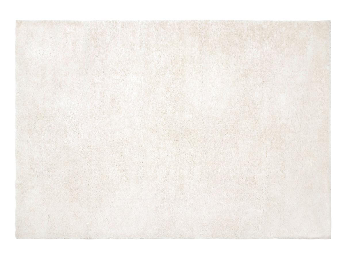 Hochflorteppich - 200 x 300 cm - Weiß - MILINIO günstig online kaufen