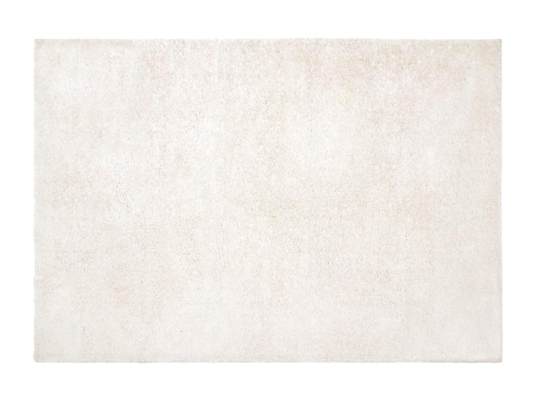 Hochflorteppich - 200 x 300 cm - Weiß - MILINIO