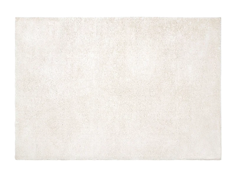 Shaggy-matta i vit 160 × 230 cm med lång lugg MILINIO