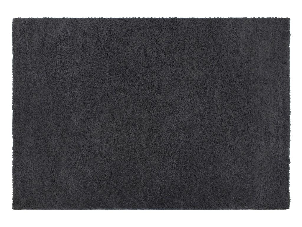 Hochflorteppich - 160 x 230 cm - Anthrazit - MILINIO günstig online kaufen