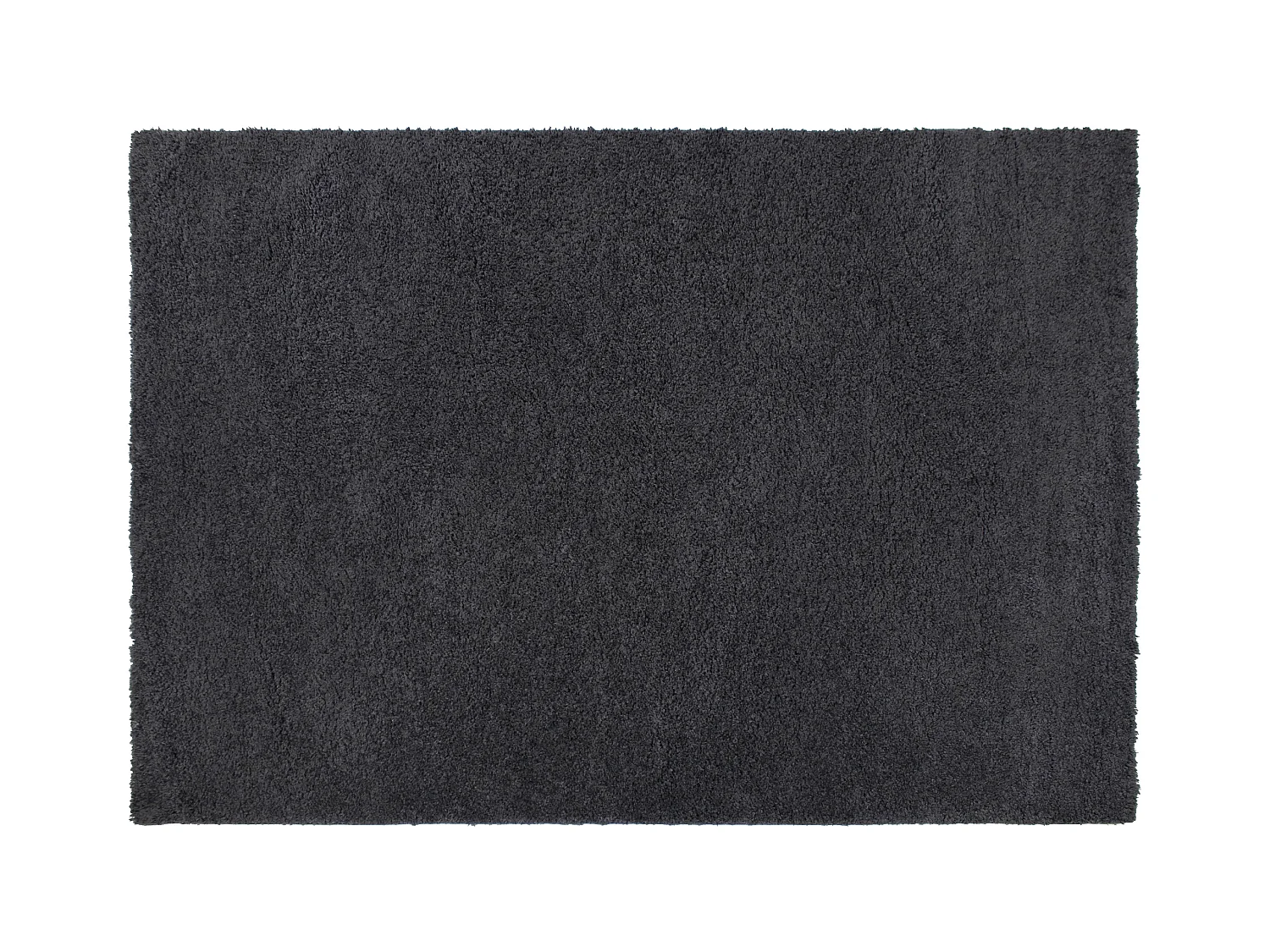 Tapis shaggy à poils longs - 160 x 230 cm - Anthracite - MILINIO