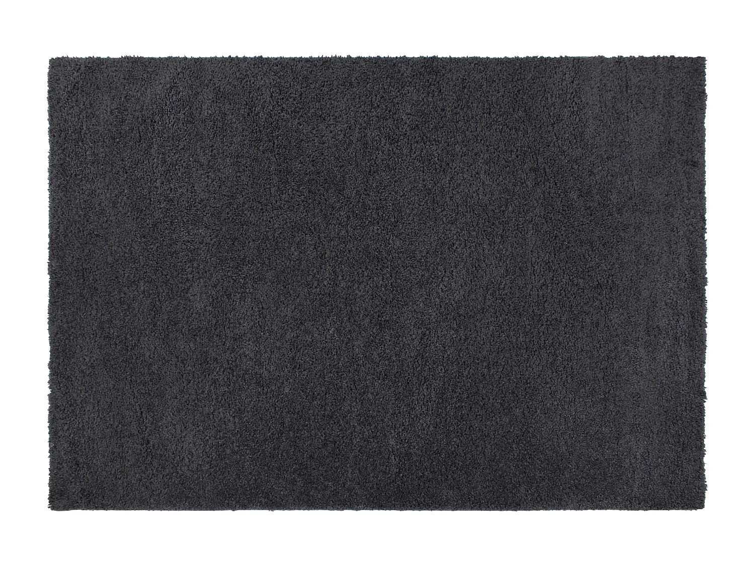 Tapis shaggy à poils longs - 160 x 230 cm - Anthracite - MILINIO