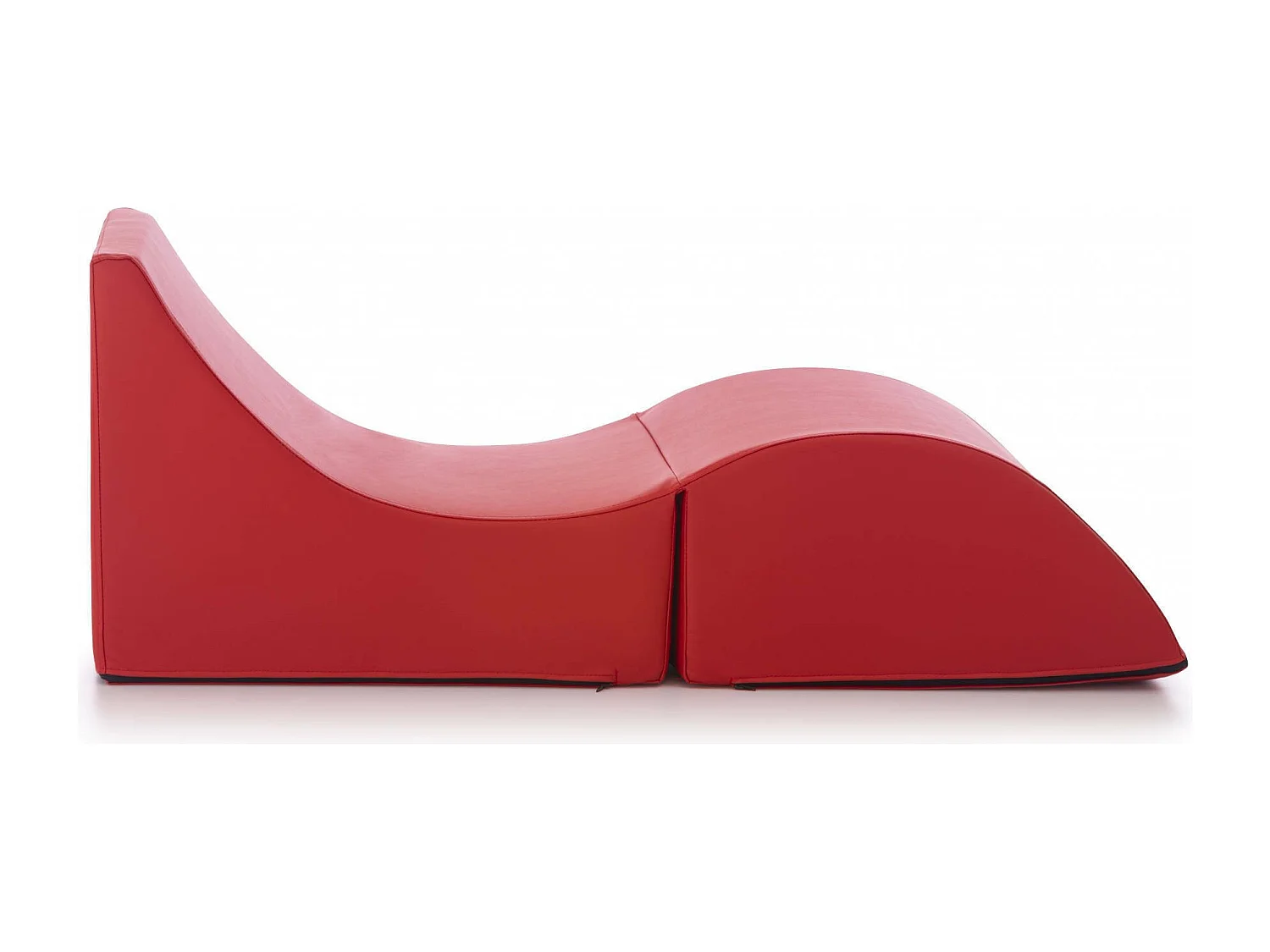 Letto Pieghevole Arbil, Imbottito Made in Italy, 50x130 cm Nero, Brandina