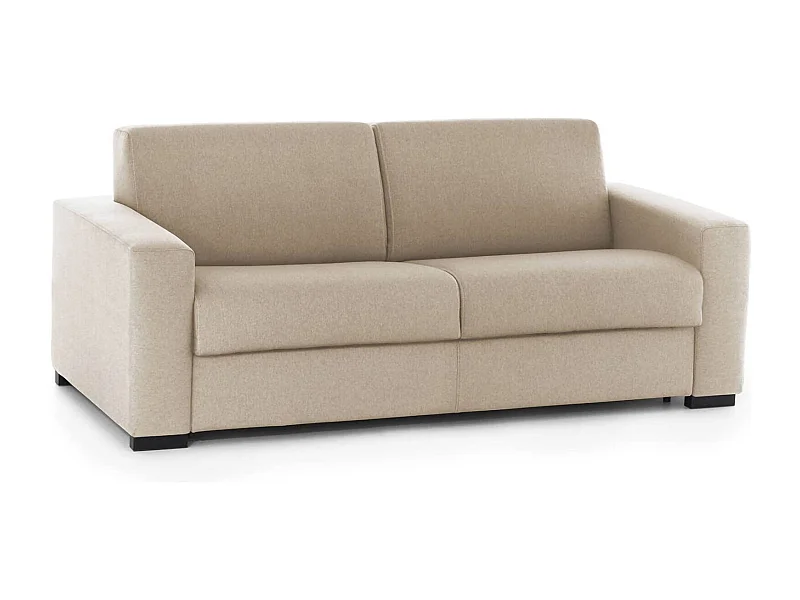 Talamo Italia - Divano letto 2 posti Asimi, Cm 180x95h90, Beige