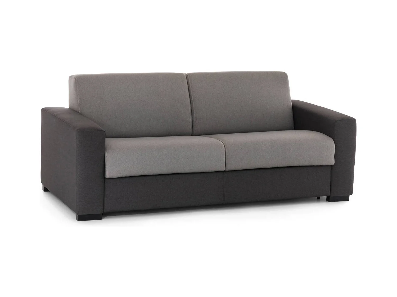2-SITZER SCHLAFSOFA  Holz Grau, Anthrazit 95/200/90 cm