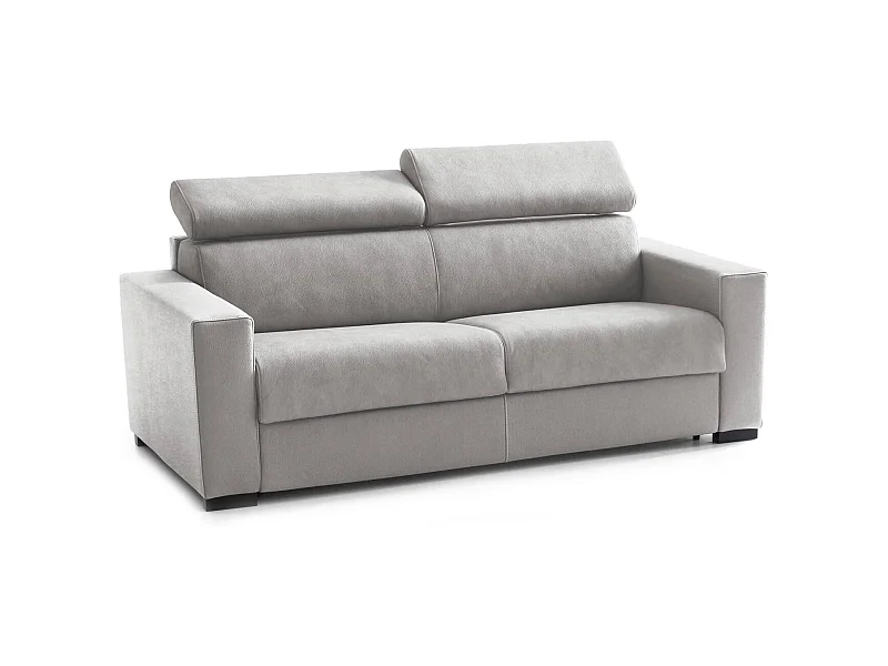 Talamo Italia - Divano letto 3 posti Algo, Cm 200x95h85, Grigio