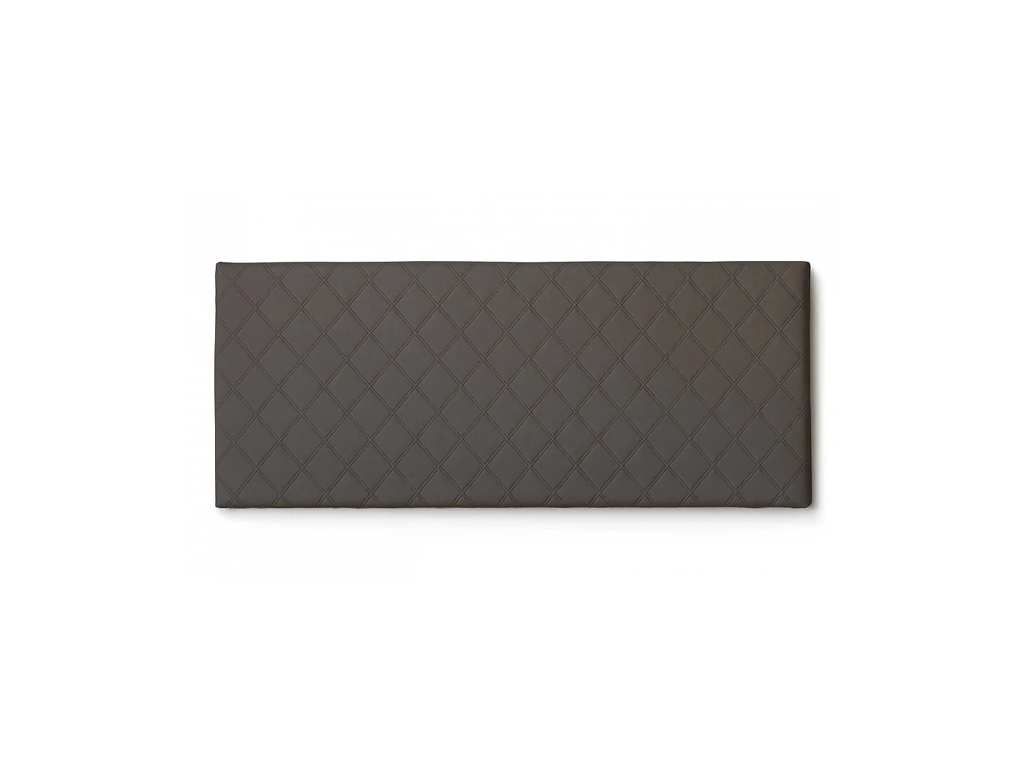 Tête de lit Dbess, Tête de lit en simili cuir au mur, 100% Made in Italy, adapté pour lit double, Cm 170x60, Tourterelle