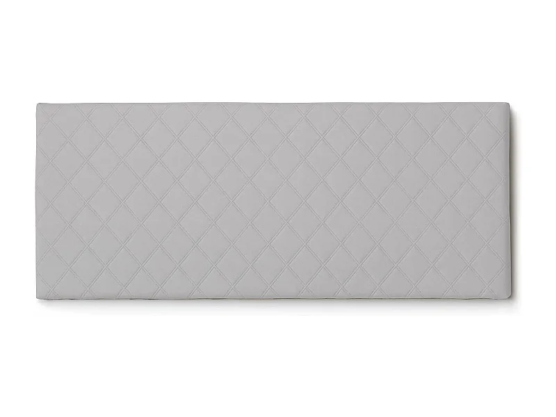 Dbess tweepersoonsbed, wandgemonteerd eco-leer hoofdeinde, 100% Made in Italy, geschikt voor een tweepersoonsbed, 170x60 cm, Wit