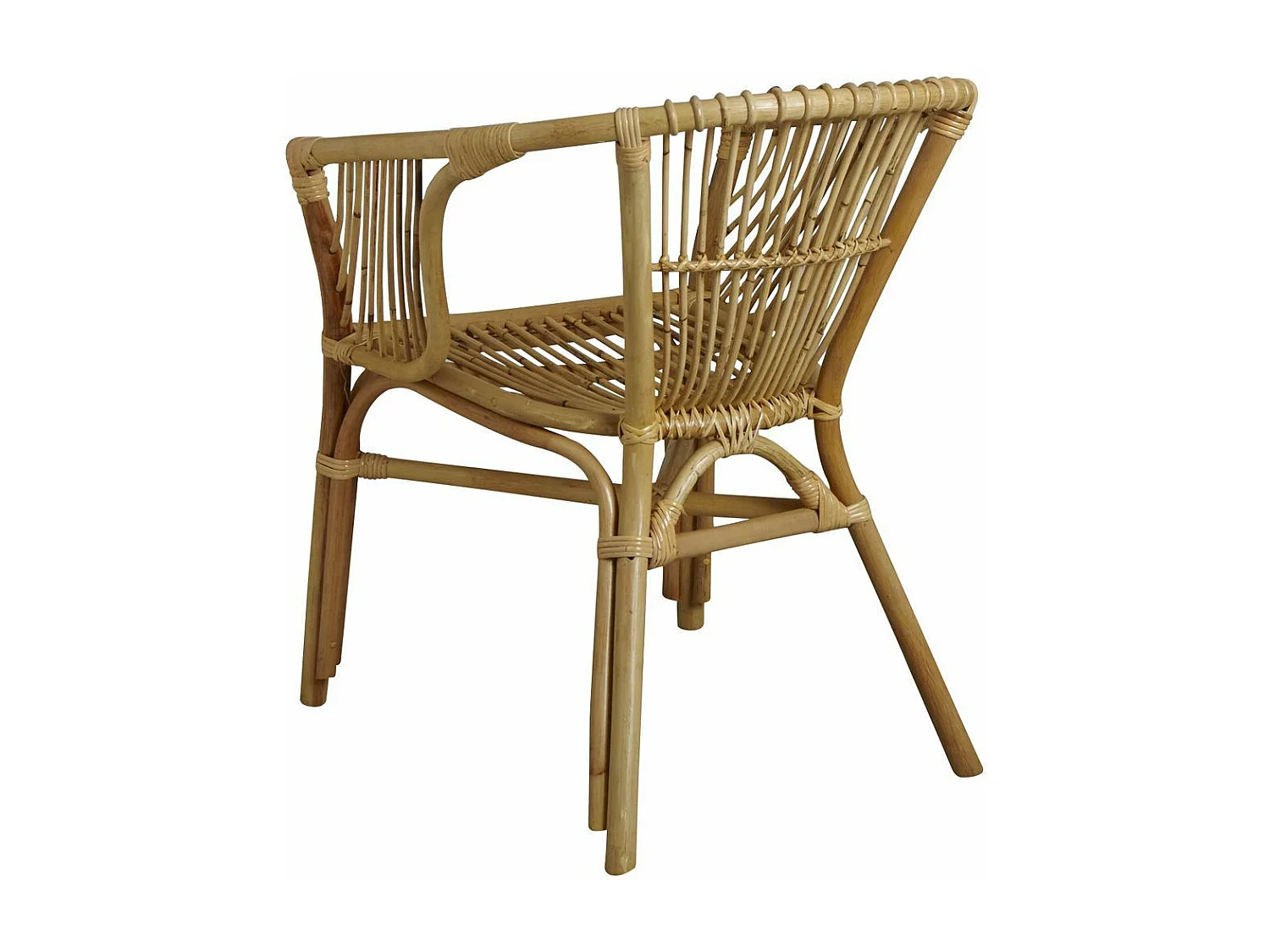 Fauteuil en rotin naturel Java
