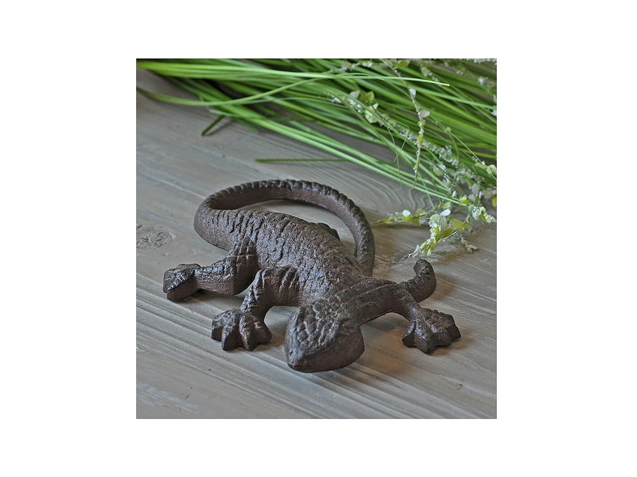 Salamandre en fonte 15 x 2 x 11 cm