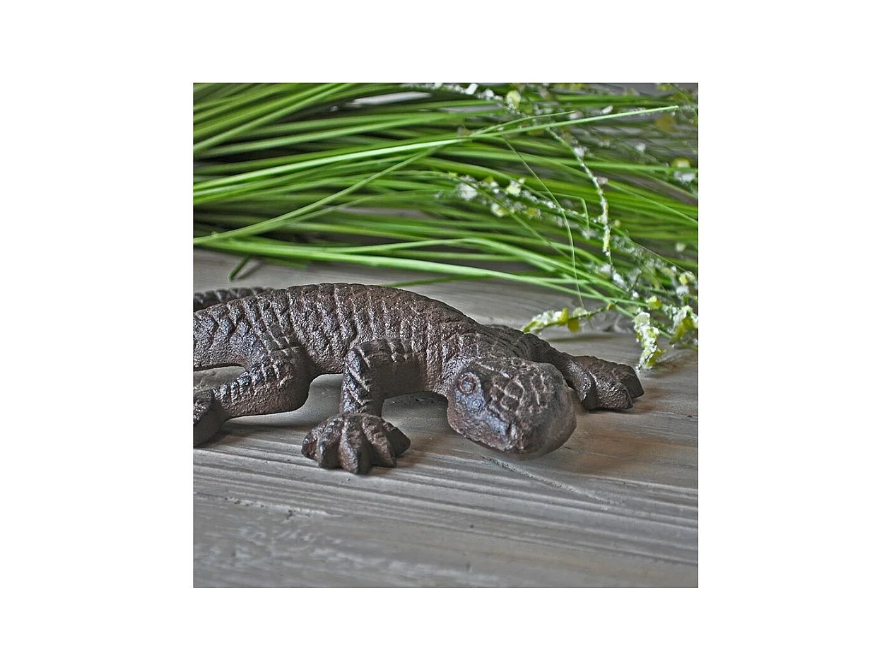 Salamandre en fonte 15 x 2 x 11 cm