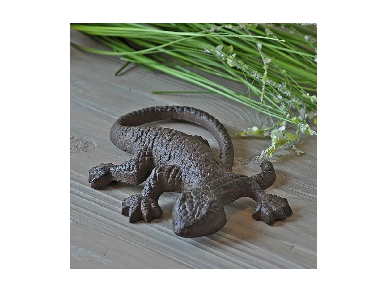 Salamandre en fonte 15 x 2 x 11 cm