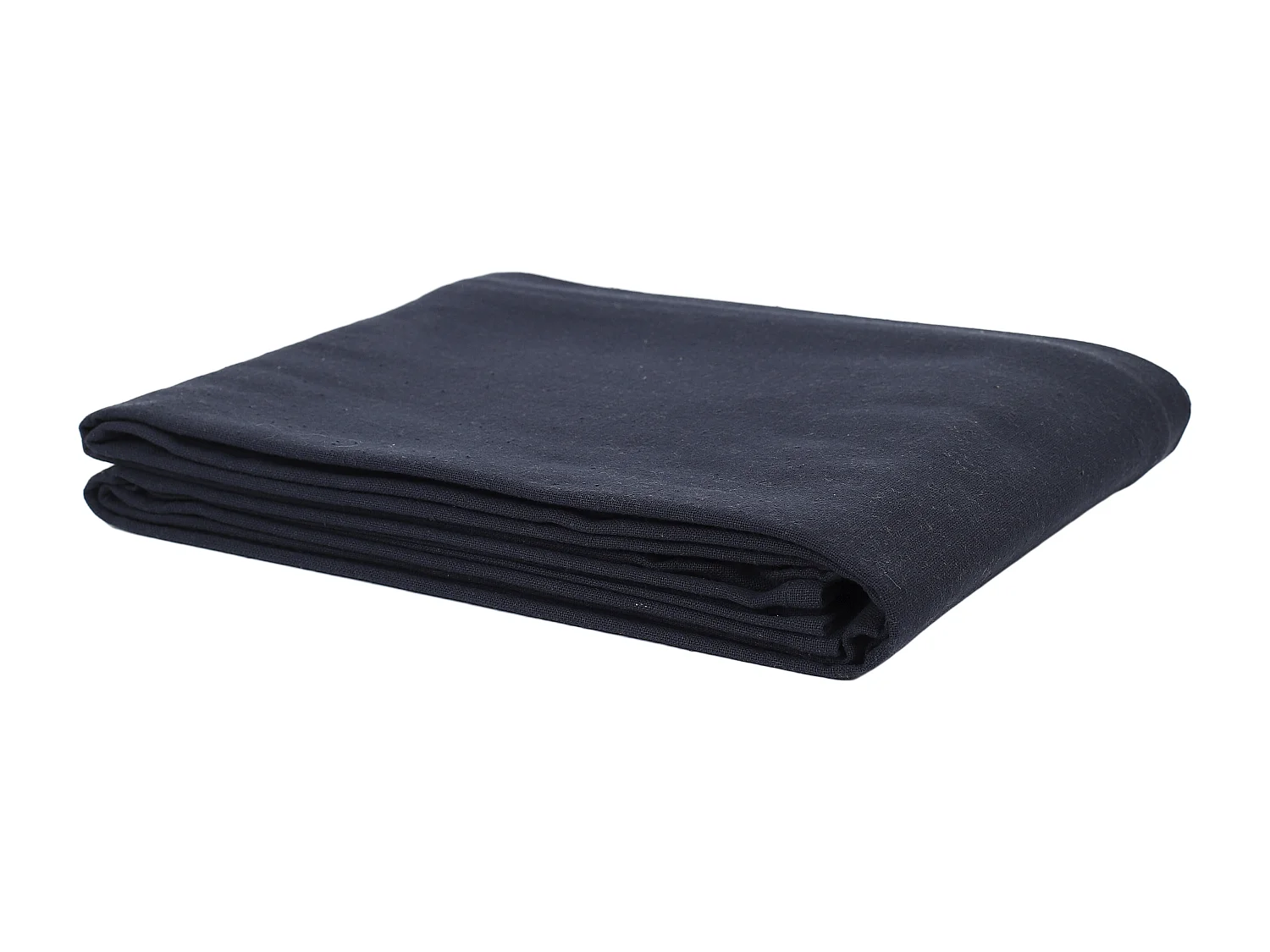 Nappe Coton Bleu Marine 140x250cm Noir