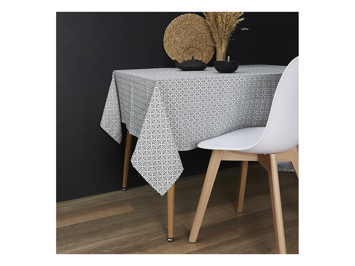 Nappe Antitache Gris 140x240cm Gris