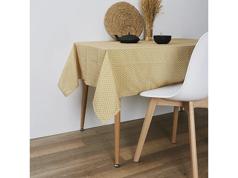Nappe Antitache Jaune 140x240cm Jaune